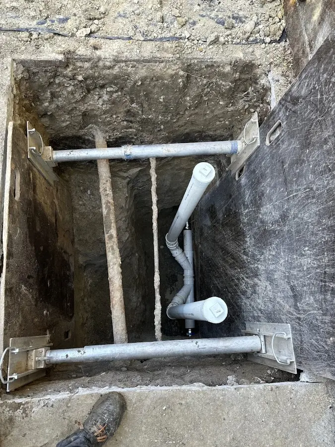Experienced plumber completing Gas Line Repair work in Temple Hills